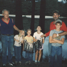 Camping with the Deemers 1986