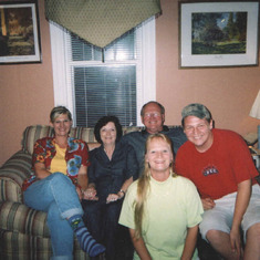 Donna, Brenda, Dad, Angie and Chris 2004