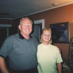 Dad and Angie 2004