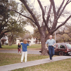 Running with girls1990: Dad was never too busy to play with us
