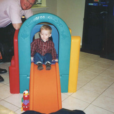 Dad and Matthew Dec 2002