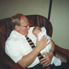 Dad and Matthew Apr 2001