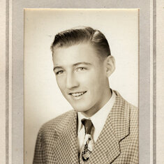 Don's High School graduation 1950