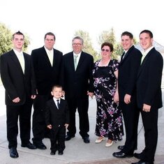 Our Family at My (Ryan's) Wedding