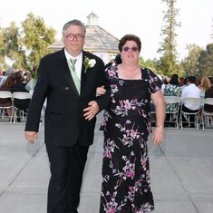 Dad and Mom at (Ryan's) Wedding
