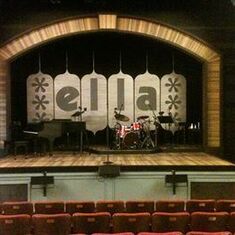 This is Don's old Ludwig drumset taking center stage in a performance by Ella at the Weston Playhouse.