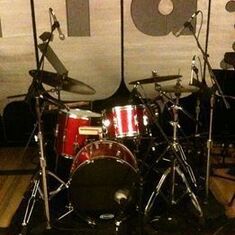 This is Don's old Ludwig drumset taking center stage in a performance by Ella at the Weston Playhouse.
