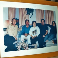 Don with Jim,Mom, Russ and Jeff