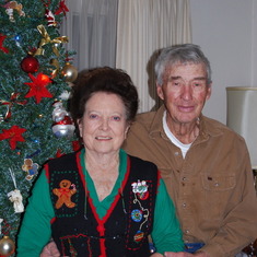 Mom and Dad...Christmas 2007
