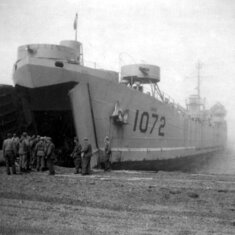 Beached at Gambel, on St. Laurence Island, July 1952