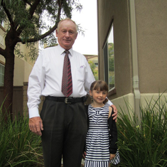 Gpa and Rylee - June 9th, 2011