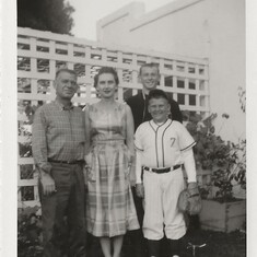 Kenneth Skaggs, Hazel Hill Skaggs, Don Hill and Mike Skaggs