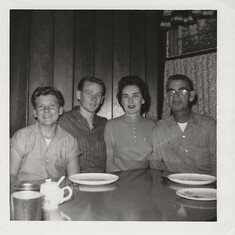 Mike Skaggs, Don Hill, Hazel Hill Skaggs and Kenneth Skaggs