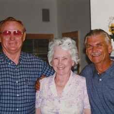 Don Hill, Hazel Hill Skaggs and Mike Skaggs