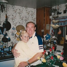 Nancy and Don Hill in the kitchen