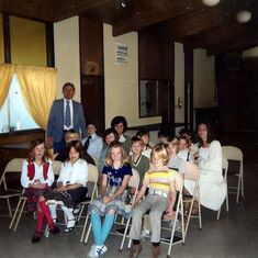 Don and Nancy along with Sunday School class