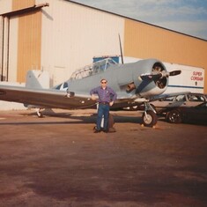 Don Hill and the F-106, the plane from his Air Force days