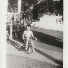 Donald Ray Hill on Tricycle