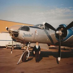 Nancy with Douglas A16B 30 DL Invader