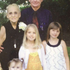 Nancy and Don Hill, Sarah Rush and Rylee Hindman