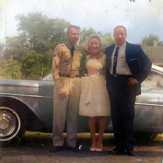 Don and Nancy Hill with William Jones wedding day