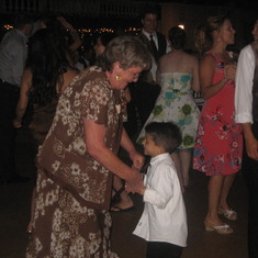 Grandma dancing with Jeremiah