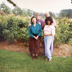 Mom & Dad and  Dan with Wife Dheena