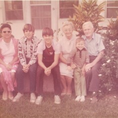 Mom with Young Dan & Dean  and Grandparents Grover