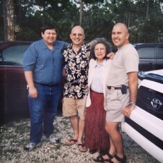 Mom with Dan Dean and Karl