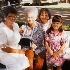 4 Generations - Donna, LaVerne, Tracey and Haley