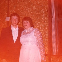 Andrew and Susie Bailey’s wedding day..1970’s