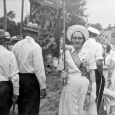 July parade, aunt Rosie Beirness always took part in the Orange Lodge.