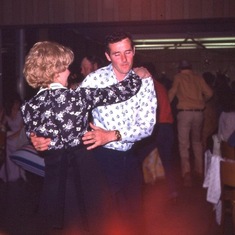 Albert and Donna Smith enjoying a dance at somebody’s wedding!