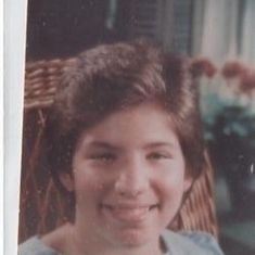 Donna's Senior Picture 1984 grad.