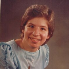 Donna's Senior Picture 1984 Grad.