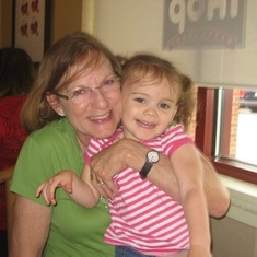 With her granddaughter