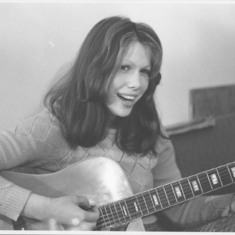 Donna loved to play guitar, among other things, and had a lovely singing voice