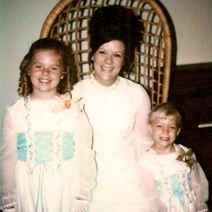Donna with daughters, Casey & Cara
