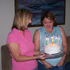 Nicoles b-day 2005..Donna and Nicole