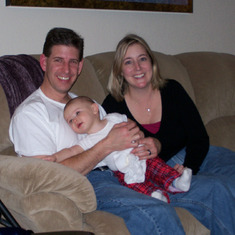 New Years 2004..Donna, Johnie and Gavin