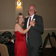 Donna dancing with my dad at Troy and Nicoles wedding 4/5/08