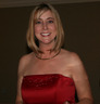 "Lady in red" Donna looked so beautiful at Troy and Nicoles wedding 4/5/08.