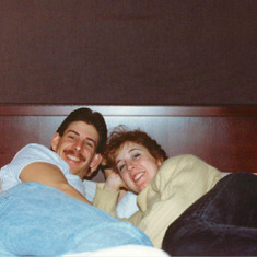 Honeymoon...Donna and Johnie..1991