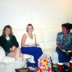 Chris, Donna and Linda..Donna's birthday