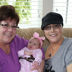 Mom, Donna and Chloe April 2012