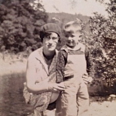 Mom with Don 1931