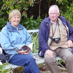 With Doreen in Devon, 2003