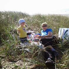 picnic in the dunes
