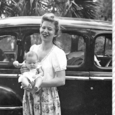 1949 Baby-Dorinda, Port Orange Florida Mother's Day and it was a 1948 Ford.