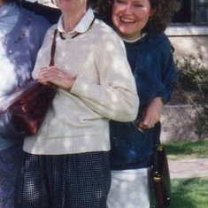 Dorinda (R) & Mom, 1992